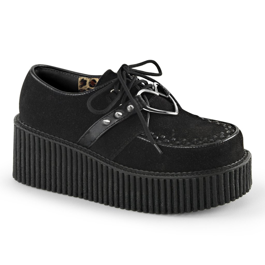 Creepers Demonia Creeper 206 Damske - Čierne | SK-223813